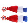 thumbnail image 4 of Layered Tassel Earrings, Fourth Of July Retro Style Patriotic Earrings Widely Used  For Party, 4 of 7