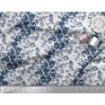 thumbnail image 3 of Soimoi polyester Crepe Fabric Skull Halloween Print Fabric by Yard 52 Inch Wide, 3 of 3