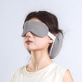 thumbnail image 4 of Roiihwy 2 In 1 U Shaped Travel Neck Pillow for Sleeping, Portable Travel Pillows for Airplanes with Eye Mask, Car Airplane Pillow for Car Trip, Airplanes Travel Essentials, 4 of 6
