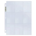 thumbnail image 1 of Ultra PRO Silver Series 9-Pocket Pages (100ct) for Standard Size Cards, 1 of 2
