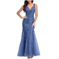 thumbnail image 1 of Robes Élégantes pour Femmes Robes de Soirée Robes d'Invitée de Mariage Coupe Ajustée Fête Bal Pailleté Robe Maxi Robes de Retour à la Maison, 1 of 1