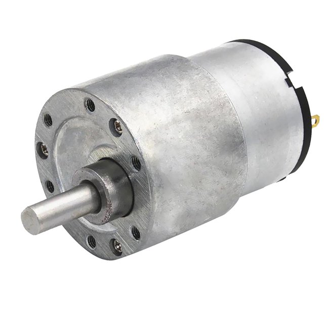 Wweixi 37GB-520 12V DC High Gear Box Micro Speed Reduction Motor 600RPM 107 RPM 12V