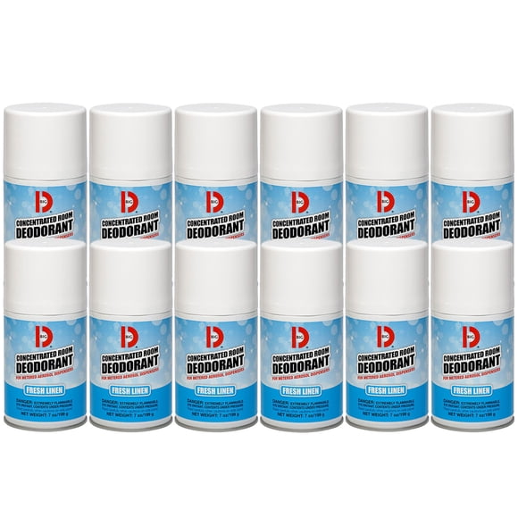 Big D Fresh Linen Fragrance Concentrated Room Deodorizer (12 Pack)
