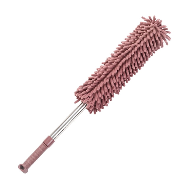 Gkeoshab Dépoussiéreur Brosse à Neige Extensible Multi-Usage Nettoyage pour Maison et Voiture avec Tête en Tissu Détachable et Lavable Maison & Jardin