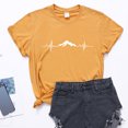 thumbnail image 2 of EQWLJWE Femmes Tops Oversize Graphique Print Tee Shirt en Vrac Manches Courtes Col Rond Épaule Drop Décontracté Tee Evaluation, 2 of 3