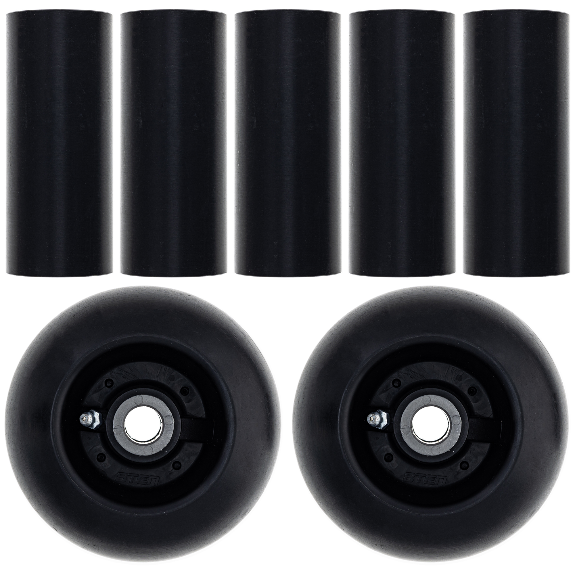 8TEN Deck Roller Wheel Kit for Cub Cadet Enforcer 54 634-3159 731-3005 MK1012923