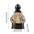 thumbnail image 3 of Danhjin Decorative Decorations Lighted Christmas Decor Battery Include Clear LED Lights Hanging Lantern Christmas Tree Pendant Novel Props Light for Xmas Party Home Decor150ml Christmas Decorations, 3 of 8
