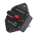 thumbnail image 2 of Disjoncteur, Étanche 32V Réinitialisation Manuelle Protecteur de Surcharge avec Interrupteur pour Voiture Bateau Camion Bus RV ATV 100A, 2 of 8