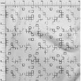 thumbnail image 4 of oneOone Cotton Poplin White Fabric Geometric Sewing Material Print Fabric By The Yard 42 Inch Wide, 4 of 5