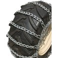 thumbnail image 1 of Compatible w/ John Deere Z720E-48 in. Turf Rear 23x9.5-12  Tire Chains, 1 of 4