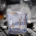 thumbnail image 4 of 170ml Twisted Glass Whiskey Beer Cup - Thickened Multicolor Novelty Drinking Glass, 4 of 6