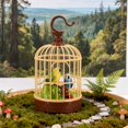 thumbnail image 4 of Bird Toys for Kids Singing & Moving Lifelike Talking Bird with Light in Cage Voice-Activated Fun Swinging LED Birds for Room Desk, Plush Interactive Toy Figures, 4 of 7