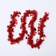 thumbnail image 3 of LSLJS Valentine's Day Heart-shaped Metal Wire Wreath Twisted Shiny Ceiling Decoration, Home Accessories, 3 of 5