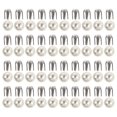 thumbnail image 1 of Miangastore Rivets Décoratifs pour Vêtements Blancs 150 Ensembles 0.4x0.4x0.4in, 1 of 8