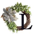 thumbnail image 1 of RKSTN Fall Decorations for Home Last Name Year Round Front Door Wreath,Decorative Hanging Plaques In Front Of The Door Decorations, 1 of 1