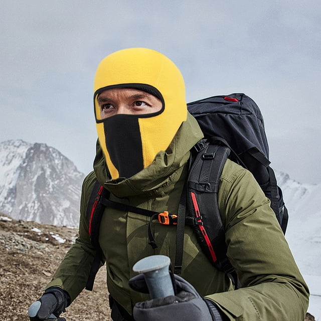 Face Mask Skin Care,Winter Face Mask,Winter Outdoor Warm Riding Mask Face Protection Neck Protection and Mouth Protection Integrated Hood Cold Fleece Hat,Gaiters Face Mask,Comfortable Face Masks