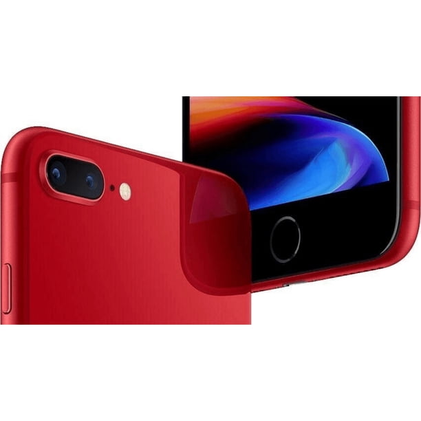 Refurbished Apple iPhone 8 Plus 4G - 256GB – Red – 12MP Dual Rear
