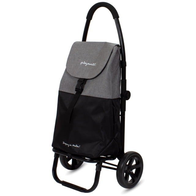Go Deux Sacs Compacts Texturés Noirs Pliables Amovibles / Remplaçables
