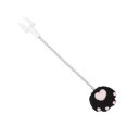 thumbnail image 1 of Pet Teaser Toy, Metal Wire Spring Funny Cat Stick Pet Toy Cat Elastic Spring Toy At Elastic Spring Toy  For Chairs Cat Paw Black, 1 of 8