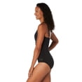 thumbnail image 3 of Speedo Maillot de Bain une Pièce pour Femmes Endurance+ Débardeur Froncé avec Bretelles Réglables - Anthracite, Taille : 10, 3 of 4
