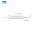 thumbnail image 2 of Unique Bargains 10Pcs 50 Ohm Resistors, 10W Ceramic Cement Resistor Power Cement Resistor Kit Tolerance 5% for Power Adapters Audio, 2 of 4