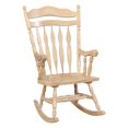 thumbnail image 1 of Furniture of America Aspen Traditional Wood Rocking Chair in White Wash, 1 of 1