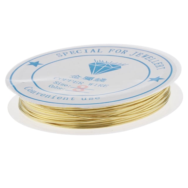 Beading Wire Stainless Steel Wire Crafting Wire Beading Wire Copper Wire Weaving Roll For Jewelry Making 0.8mm