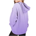 thumbnail image 1 of MeetoTime Sweat à Capuche pour Filles avec Poches Automne Surdimensionné Manches Longues Dégradé Décontracté 2-14 Ans, 1 of 4