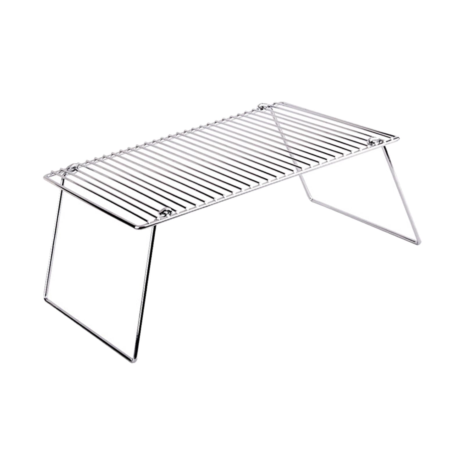 GROWTH TANK Folded Campfire Grill Barbecue Grill BBQ Grill for Hiking RV Camping Picnics