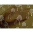 thumbnail image 4 of oneOone Organic Cotton Voile Fabric Tree & Giraffe Block Printed Craft Fabric BTY 42 Inch Wide, 4 of 4