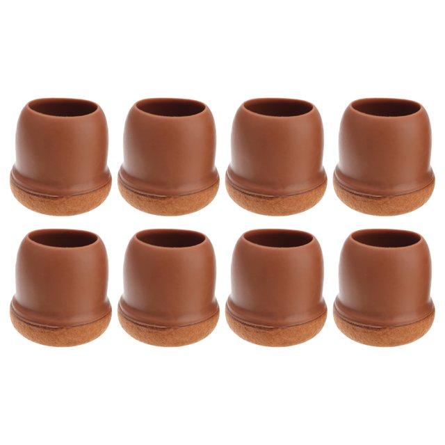 MasteelfCA 8pcs Small Chair Leg Floor Protectors Furniture Chair Leg Protector Chair Leg Caps
