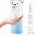 thumbnail image 1 of Automatic Foaming Soap Dispenser 400ml USB Rechargeable Waterproof Hand Sanitizer Dispenser with 4 Gears Wall Mount Touchless Sensor Soap Pump for Bathroom Kitchen, 1 of 9