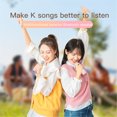 thumbnail image 2 of Retro mini speaker portable wireless Bluetooth speaker microphone outdoor karaoke, 2 of 8