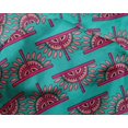 thumbnail image 4 of oneOone Silk Tabby Fabric Floral Block Print Fabric By The Yard 42 Inch Wide, 4 of 4
