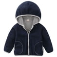 thumbnail image 1 of Fashionable And Soft Polar Fleece Jacket For Boys And Girls With Hood And Hidden Pockets, 1 of 8