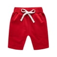 thumbnail image 1 of Kcodviy Kids Toddler Baby Girls Basketball Short Boys Solid Spring Summer 4T Soccer Shorts Ruffle Clothes, 1 of 2