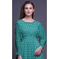 thumbnail image 5 of Bimba Robe Maxi à Volants Longue en Coton pour Femmes, Style Bohème Renaissance à Smocks - Grand, 5 of 5