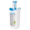 thumbnail image 3 of Squeeze Station Press & Store System Portable Children Fruit Puree Squeezer Food Pouches for Home Kitchen(Blue ), 3 of 14
