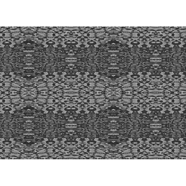 Ahgly Tapis Rectangulaire Lavable en Machine Intérieur Transitionnel Gris Canon, 4 Pieds x 6 Pieds