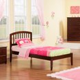 thumbnail image 1 of Richmond Twin Solid Wood Platform Bed in Walnut, 1 of 9