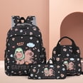 thumbnail image 1 of PRETXORVE Kapibala Backpack for Girls Cute Capybara Elementary School Students Children From Grades to Backpack, 1 of 5