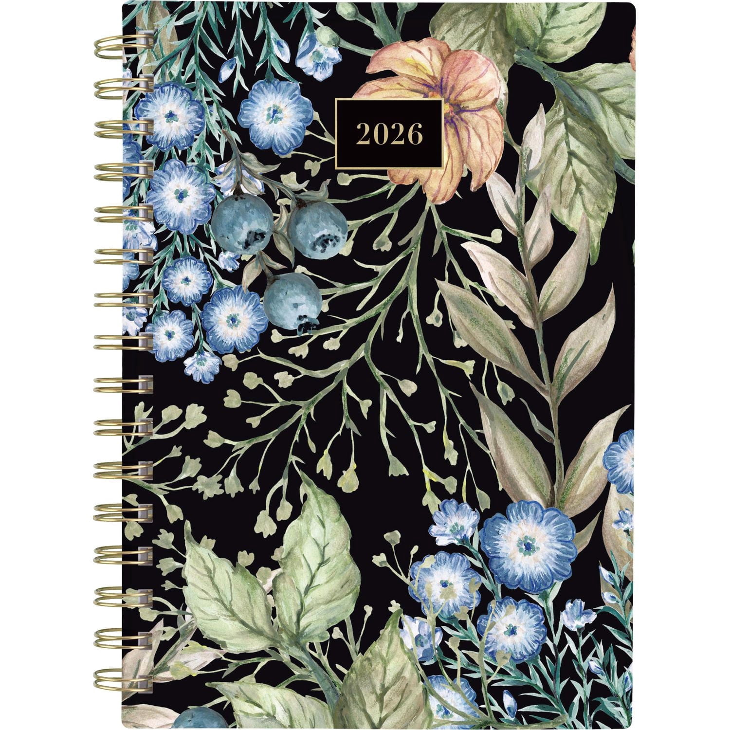 2026 Cambridge® Dark Floral Garden Small Weekly Planner