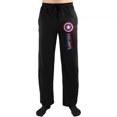 thumbnail image 1 of Captain America Red White and Blue Logo Pajama Pants-Medium, 1 of 7