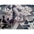 thumbnail image 5 of oneOone Cotton Poplin Fabric Triangle Geometric Printed Fabric 1 Yard 42 Inches Wide, 5 of 5