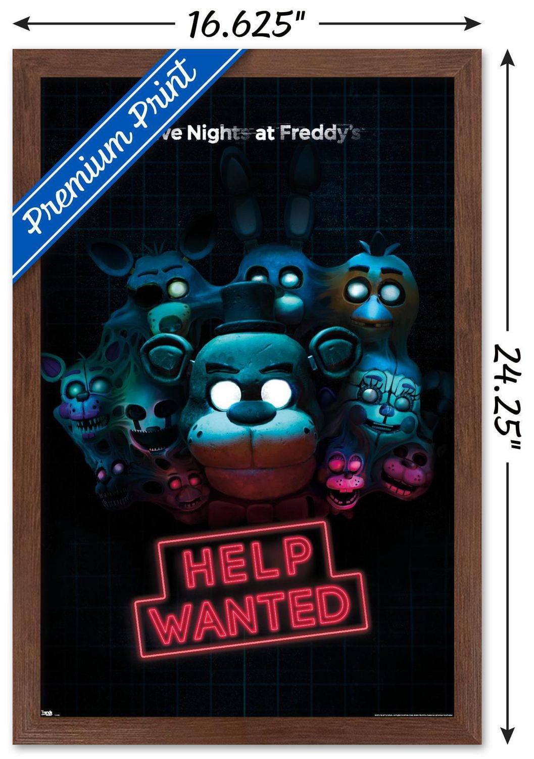 Five Nights at Freddy's - Help Wanted Wall Poster