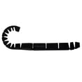 thumbnail image 1 of VIBE Hockey Stick Blade Protector – Black - Designed for Players to use Ice Hockey Sticks on the Street!, 1 of 3