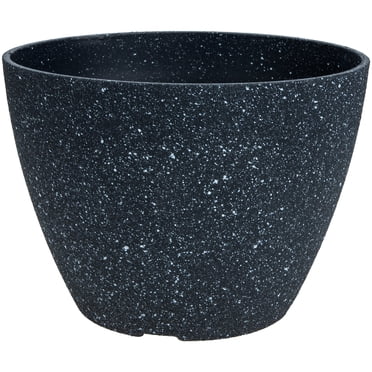 MasteelfCA Practical Outdoor Planter Pot Garden Thick Resin Plant Pot Outdoor Flower Pot