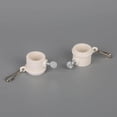 thumbnail image 3 of Maoww 2pcs Rotate Flag Pole Mounting Rings Grommet Clip Plastic 1.26inch, 3 of 9