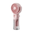 thumbnail image 2 of Portable Misting Fan,USB Rechargeable Neck Fan,4 Speed Airflow,Personal Cooling Fan,Water Spray Function,Hands-Free Design,for Travel Home Office Holiday Gifts, 2 of 9