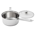 thumbnail image 4 of Mainstays Stainless Steel Cookware Set, 24-piece, 4 of 10